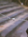 Vembley 2 Pcs Silver Magnet Heart Matching Couple Pendant Necklace Silver Stainless Steel Pendant
