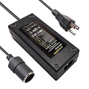 ac to dc converter ac 110v-220v to dc 12v 10a 120w car cigarette lighter socket adapter fcc approved switching power supply for portable air compressor car refrigerator car vacuum