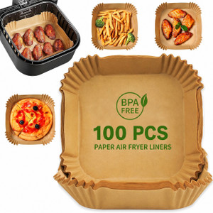 VENDIFY 100 PCS Air Fryer Paper Sheets