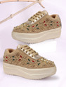 VENDOZ HAND EMBROIDERED BRIDAL WEDDING SHOES For
