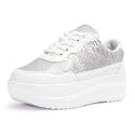 Vendoz Women Casual High Heel Sneakers I