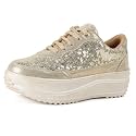 Vendoz Women Casual High Heel Sneakers I