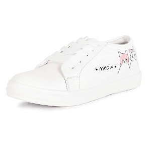 Vendoz Women and Girls Collection Stylish White