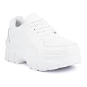 Vendoz Women White Casual Sneakers