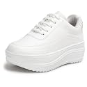 Vendoz Women White Casual Stylish Sneakers