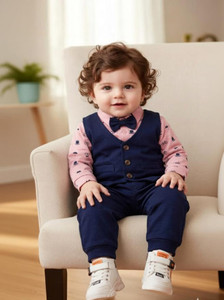 Vendzo Baby Boys PartyFestive Shirt Pant blue