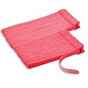 160PCS Reusable Cable Ties Cable Strap, Adjustable Cable Ties Reusable Thin Wire Cord Organization Ties with Hook and Loop, Loop Long Cable Straps Ties for Home, Office (Red)