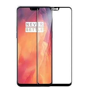 veni son39s 11d full glue edge to edge tempered glass screen protector guard compatible with oneplus 6 pack of 1
