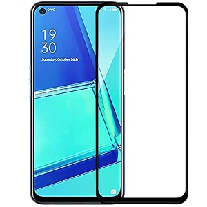 veni son39s 11d full glue edge to edge tempered glass screen protector guard compatible with oppo reno pack of 1