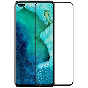 veni son39s 11d full glue edge to edge tempered glass screen protector guard compatible with realme x3 pack of 1