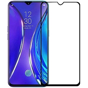 veni son39s 11d full glue edge to edge tempered glass screen protector guard compatible with oppo a7k pack of 1