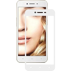 veni son39s 11d full glue edge to edge tempered glass screen protector guard compatible with oppo a37 white pack of 1