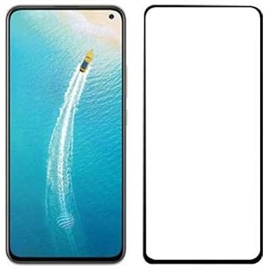 veni son39s 11d full glue edge to edge tempered glass screen protector guard compatible with vivo v19 pack of 1