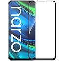 VENI SON'S 11D Full Glue Edge to Edge Tempered Glass Screen Protector Guard Compatible with Realme Narzo 20 Pro (Pack Of 1)