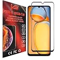 VENI SON'S New D+/ HD+ Tempered Glass Screen Protector With Full Coverage HD lucidity Compatible For Redmi Mi 13C 5G (Black)