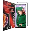 VENI SON'S New D+/ HD+ Tempered Glass Screen Protector With Full Coverage HD lucidity Compatible For Realme C55 (Black)
