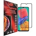 VENI SON'S New D+/ HD+ Tempered Glass Screen Protector With Full Coverage HD lucidity Compatible For Samsung Galaxy M34 (Black)