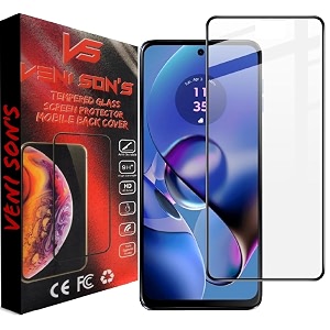 veni son39s scratch tear resistant edge to edge tempered glass screen protector guard suitable for moto g64 5g