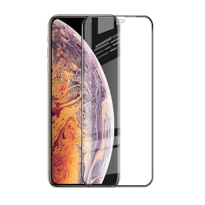 veni son39s tempered glass screen protector compatible for iphone 11 xr with edge to edge coverage and easy installation kit pack of 1 black