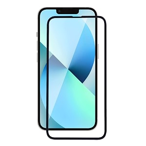veni son39s tempered glass screen protector compatible for iphone 13 mini with edge to edge coverage and easy installation kit pack of 1 black