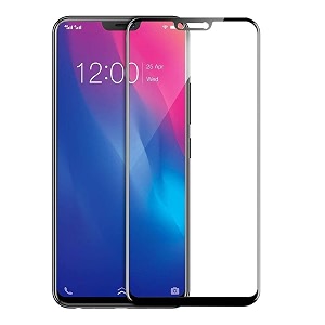 veni son39s tempered glass screen protector compatible for vivo y85 x21 with edge to edge coverage and easy installation kit pack of 1 black