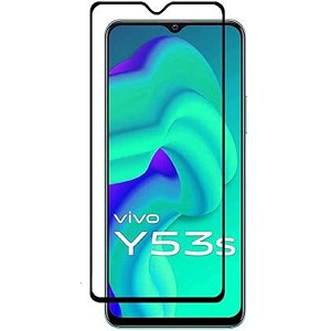 veni son39s tempered glass screen protector compatible for vivo y31 2021 y53s y72 5g with edge to edge coverage and easy installation kit pack of 1 black