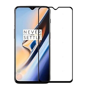 veni son39s tempered glass screen protector compatible for oneplus 6t7 with edge to edge coverage and easy installation kit