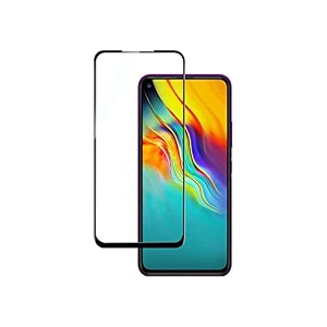 veni son39s tempered glass screen protector compatible for infinix zero 8 8i with edge to edge coverage and easy installation kit pack of 1 black