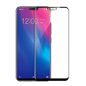 veni son39s tempered glass screen protector compatible for vivo 8183 83 pro with edge to edge coverage and easy installation kit pack of 1 black