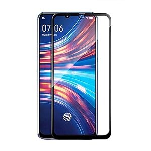 veni son39s tempered glass screen protector compatible for vivo s1 s1 pro with edge to edge coverage and easy installation kit pack of 1 black