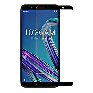 veni son39s tempered glass screen protector compatible for asus zenfone max lite l1 with edge to edge coverage and easy installation kit pack of 1 black