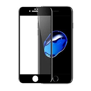 veni son39s tempered glass screen protector compatible for iphone 66g6s with edge to edge coverage and easy installation kit pack of 1 black