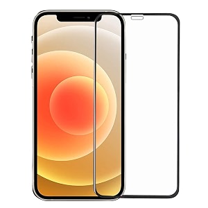veni son39s tempered glass screen protector compatible for iphone 12 mini with edge to edge coverage and easy installation kit pack of 1 black