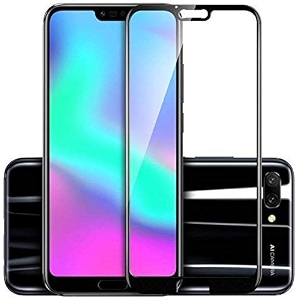 veni son39s tempered glass screen protector compatible for honor nova 3 3i with edge to edge coverage and easy installation kit pack of 1 black