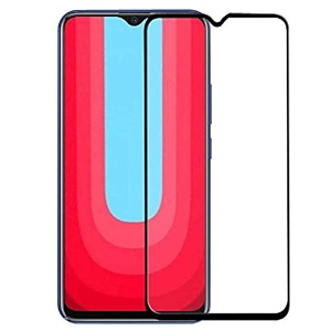 veni son39s tempered glass screen protector compatible for vivo u20 y19 with edge to edge coverage and easy installation kit pack of 1 black
