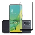 VENI SON'S Tempered Glass Screen Protector Compatible for Oppo A33/ A53 2020/ A92s with Edge to Edge Coverage and Easy Installation Kit, Pack of 1, Black