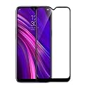 VENI SON'S Tempered Glass Screen Protector Compatible for Oppo F9/ F9 Pro with Edge to Edge Coverage and Easy Installation Kit, Pack of 1, Black