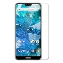 VENI SON'S Tempered Glass Screen Protector Compatible for Nokia 7.1 Plus+ with Edge to Edge Coverage and Easy Installation Kit, Pack of 1, Black