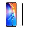 VENI SON'S Tempered Glass Screen Protector Compatible for Tecno Spark 6/ Camon 16 with Edge to Edge Coverage and Easy Installation Kit, Pack of 1, Black