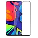 VENI SON'S Tempered Glass Screen Protector Compatible for Samsung Galaxy F41/ F22 with Edge to Edge Coverage and Easy Installation Kit, Pack of 1, Black