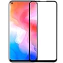 VENI SON'S Tempered Glass Screen Protector Compatible for Vivo Y30 with Edge to Edge Coverage and Easy Installation Kit, Pack of 1, Black