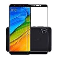 VENI SON'S Tempered Glass Screen Protector Compatible for Redmi Note 5/5+ with Edge to Edge Coverage and Easy Installation Kit, Pack of 1, Black