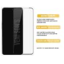 VENI SON'S Tempered Glass Screen Protector Compatible for Tecno Camon 17 Pro with Edge to Edge Coverage and Easy Installation Kit, Pack of 1, Black