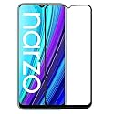 VENI SON'S Tempered Glass Screen Protector Compatible for Narzo 20/ 20A/ 30A with Edge to Edge Coverage and Easy Installation Kit, Pack of 1, Black