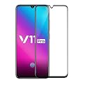 VENI SON'S Tempered Glass Screen Protector Compatible for Vivo V11 Pro/ Z1x with Edge to Edge Coverage and Easy Installation Kit, Pack of 1, Black