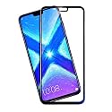 VENI SON'S Tempered Glass Screen Protector Compatible for Honor 8X/ Y9 2020 with Edge to Edge Coverage and Easy Installation Kit, Pack of 1, Black