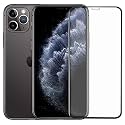 VENI SON'S Tempered Glass Screen Protector Compatible for iphone X/Xs/ 11 Pro with Edge to Edge Coverage and Easy Installation Kit, Pack of 1, Black