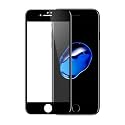 VENI SON'S Tempered Glass Screen Protector Compatible for iphone 8/ 8G with Edge to Edge Coverage and Easy Installation Kit, Pack of 1, Black