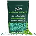 VENNCO Hair Removal Wax, 1lb Stripless Wax Beans for Sensitive Skin, Tea Tree Wax Beads For Bikini Brazilian Underarm Face Eyebrow Leg, Easy Melt At Home Waxing for Women Men (Coarse &amp; Thick Hair)