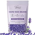 VENNCO Hard Wax Beads, 1lb Wax Beans with Lavender Essence, Gentle on All Skin Types, Suitable for Legs, Back, Chest, and Bikini, Waxing Beads Refill for Easy Hair Removal at Home